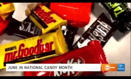 In Beaumont, Texas, KBMT’s Morning Show Talked About National Candy Month And Shared Their Favorite Treats.