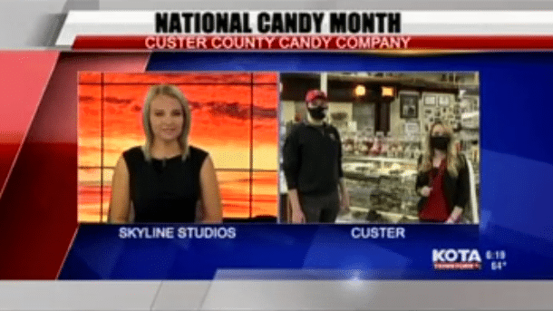 Good Morning KOTA visited Custer County Candy Company to chat about holiday treats.